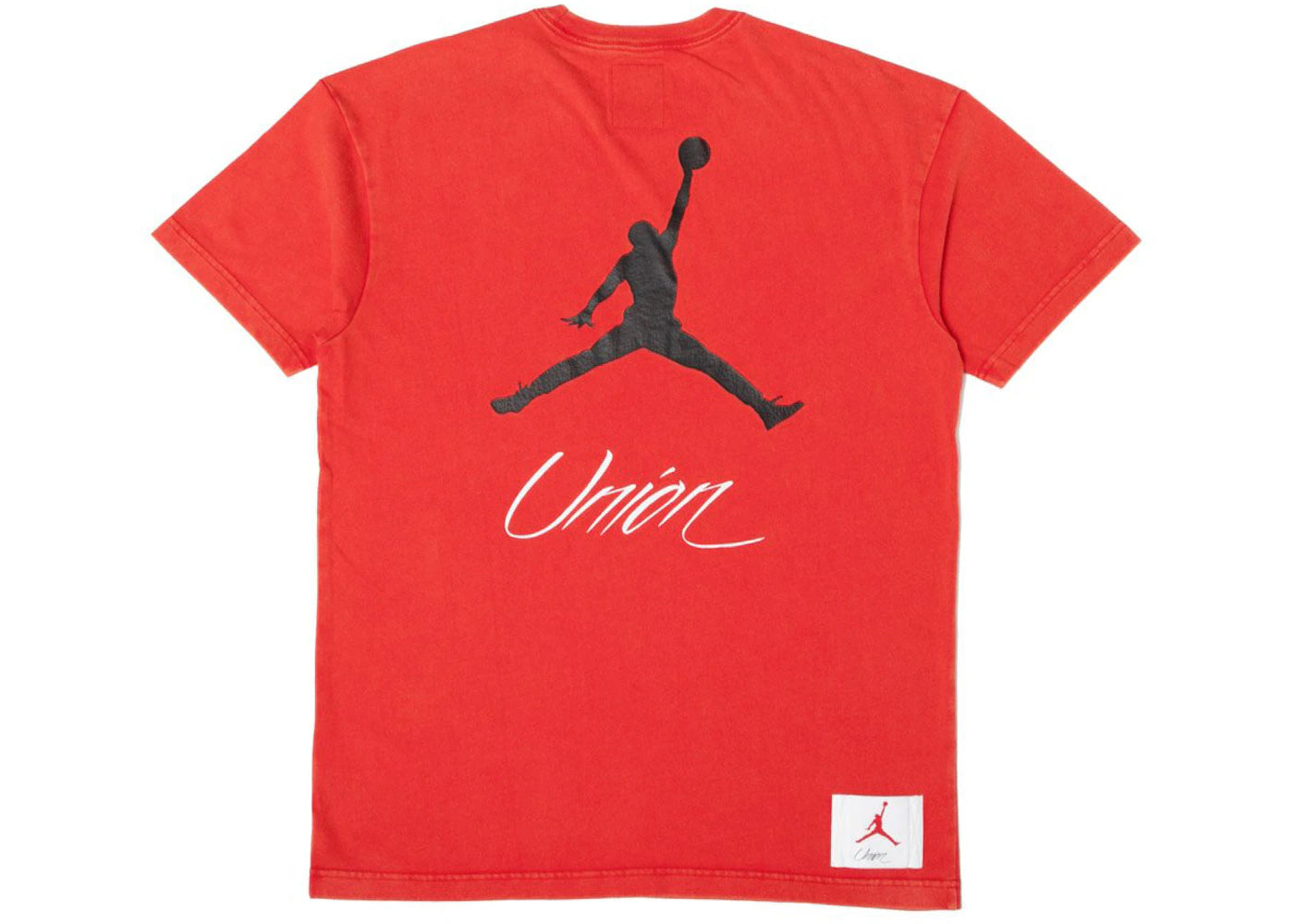 Jordan x Union NRG Vault AJ Flight Jumpman Tee Red – RIF LA