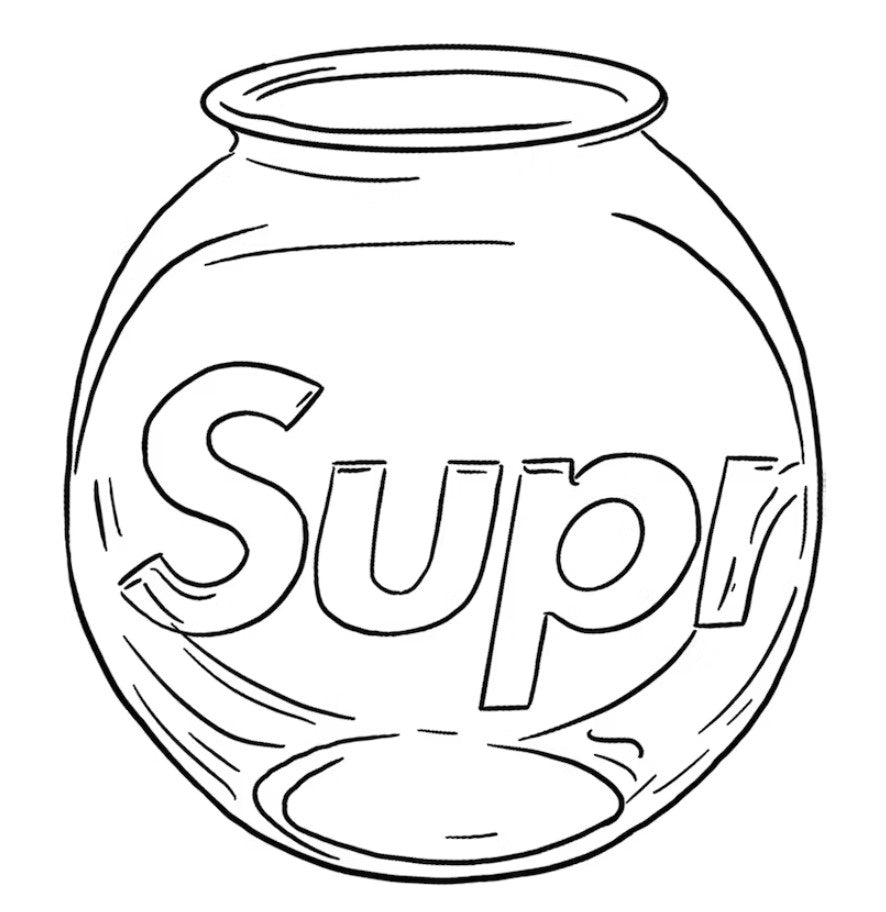 Supreme Fish Bowl Clear – RIF LA