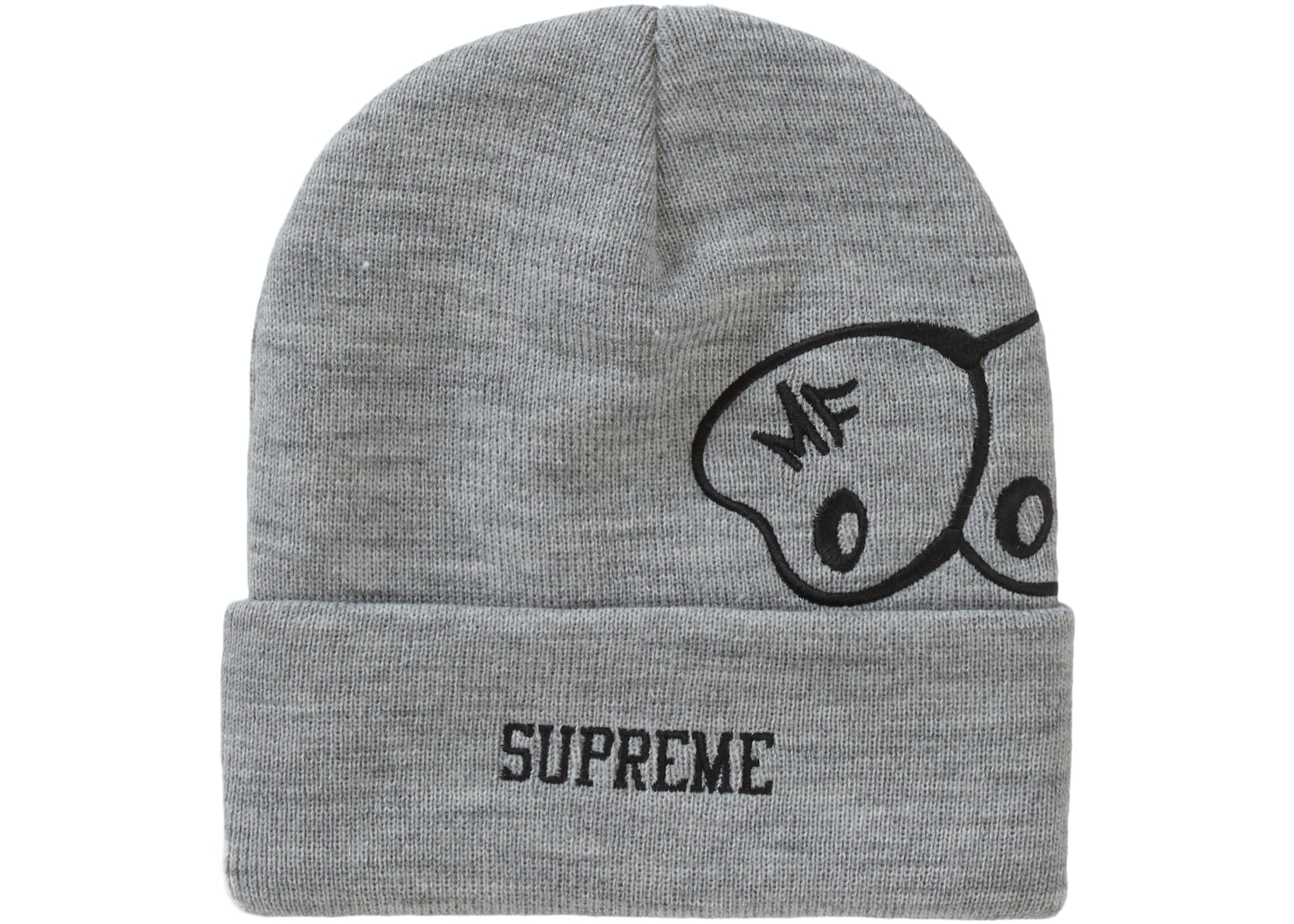 Supreme MF DOOM Beanie Grey – RIF LA