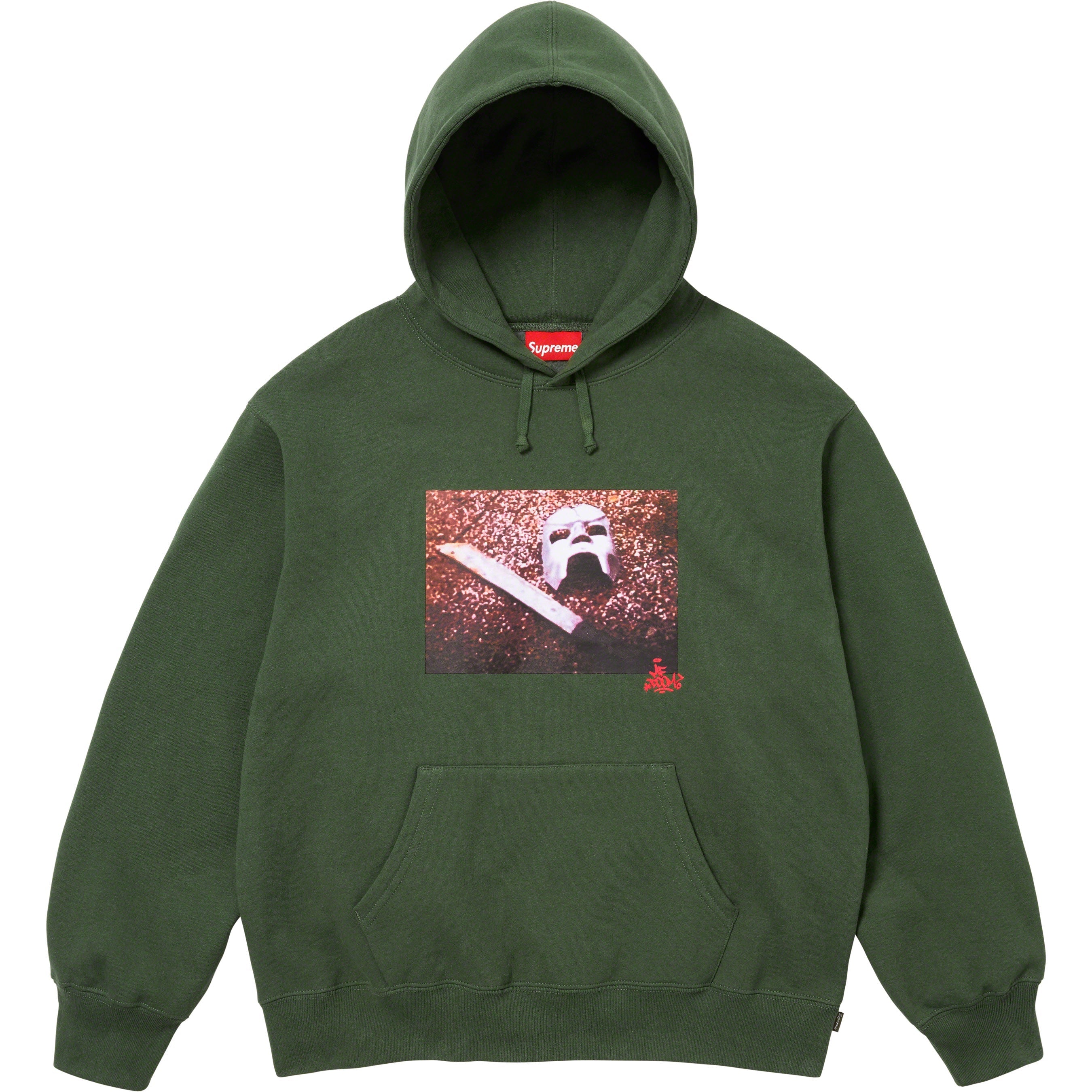 Supreme MF DOOM Hooded Sweatshirt Dark Olive – RIF LA