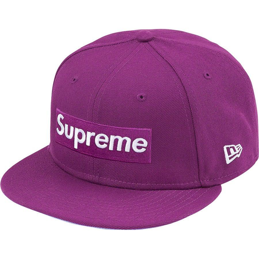 Supreme No Comp Box Logo New Era® (Purple) (WORN) – RIF LA