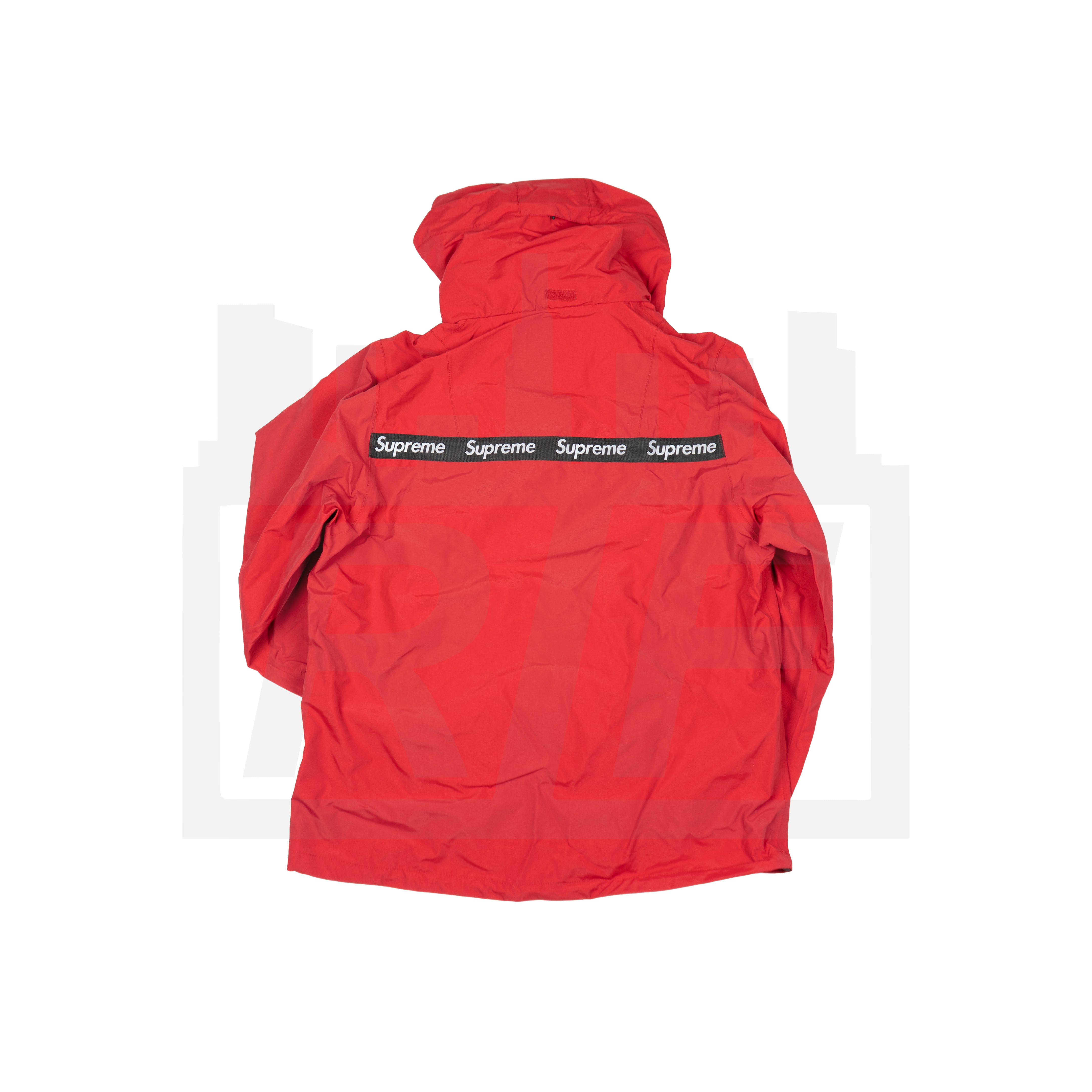 Supreme Taped Seam Jacket (F/W17) Red – RIF LA