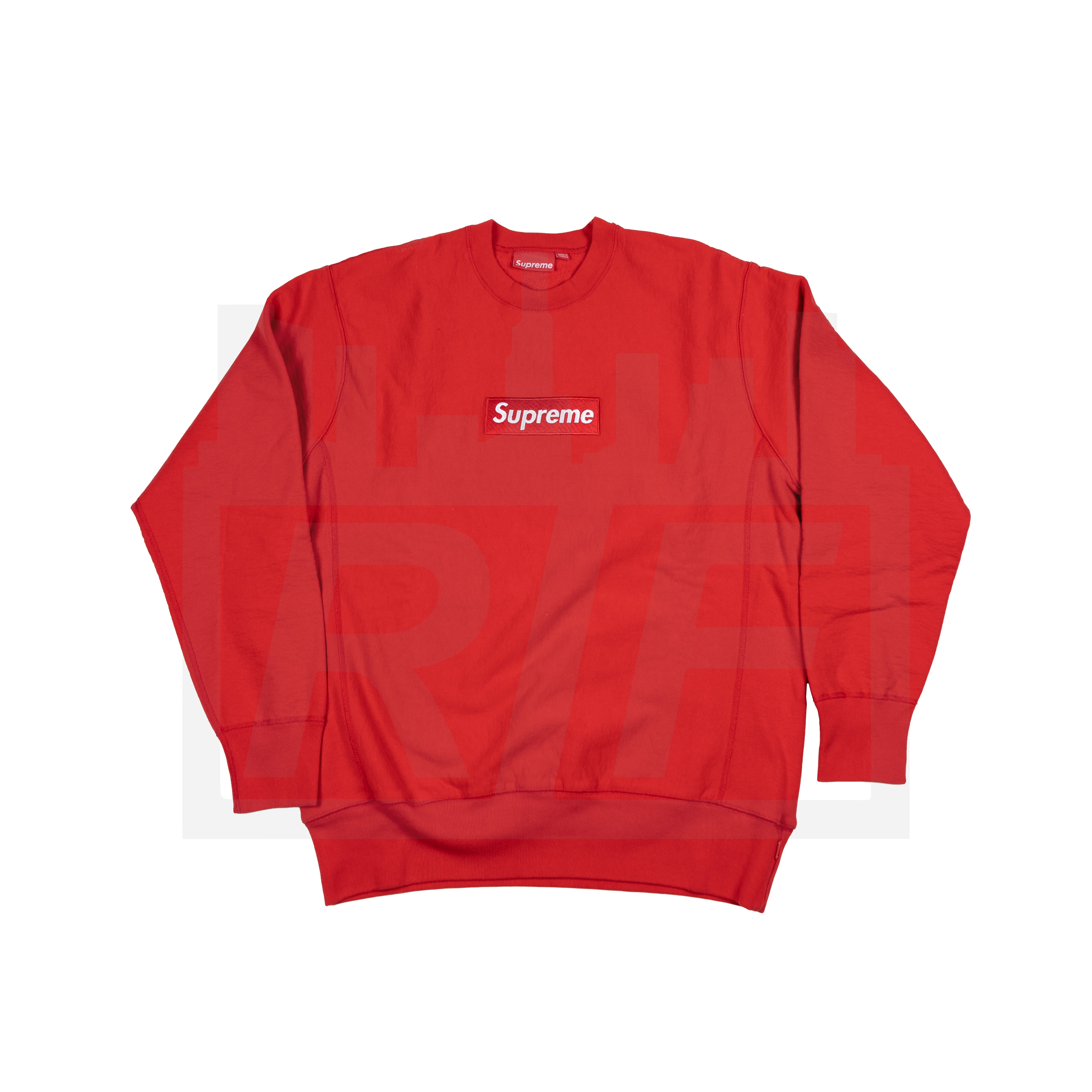 Supreme 07 Box Logo Crewneck Red (WORN) – RIF LA