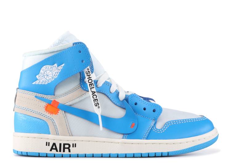 Air Jordan 1 Retro High Off-White University Blue Pre-Owned