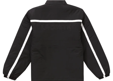 Supreme LACOSTE Puffy Half Zip Pullover Black – RIF LA