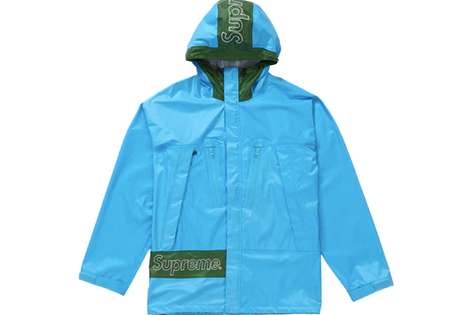 Supreme Taped Seam Jacket (SS19) Cyan – RIF LA