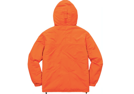 Supreme Hooded Logo Half Zip Pullover Orange – RIF LA