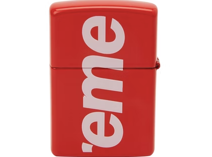 Supreme Logo Zippo Red – RIF LA