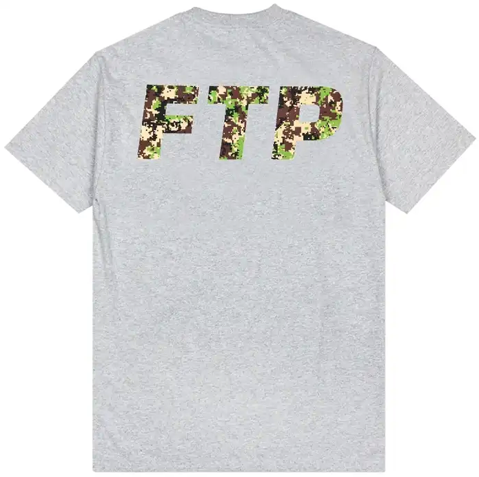 FTP Digital Camo Logo Tee - Tops