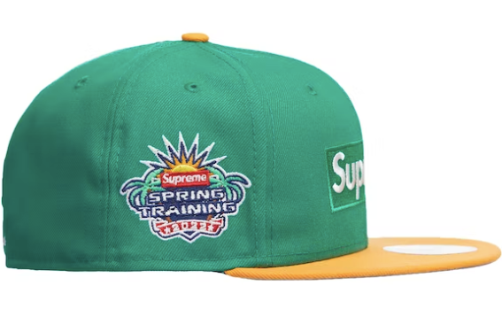 Supreme 2-Tone Box Logo New Era Green – RIF LA