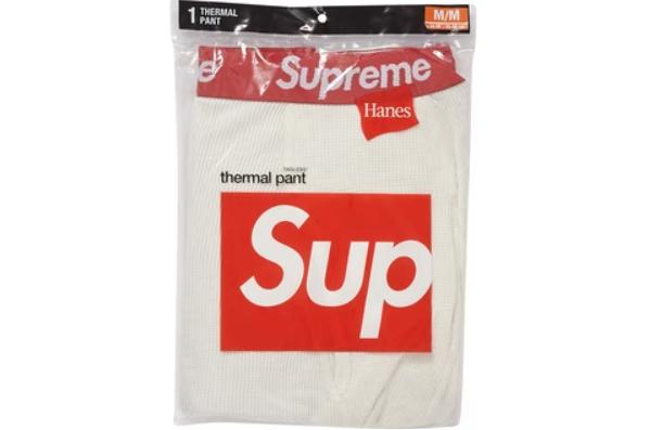 Supreme Hanes Thermal Pant (1 Pack) Natural – RIF LA