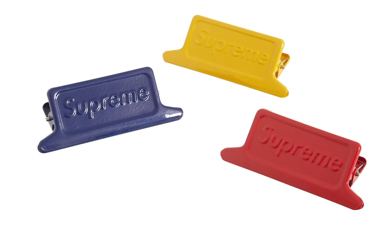 Supreme Dulton Small Clips (Set of 3) Multicolor – RIF LA