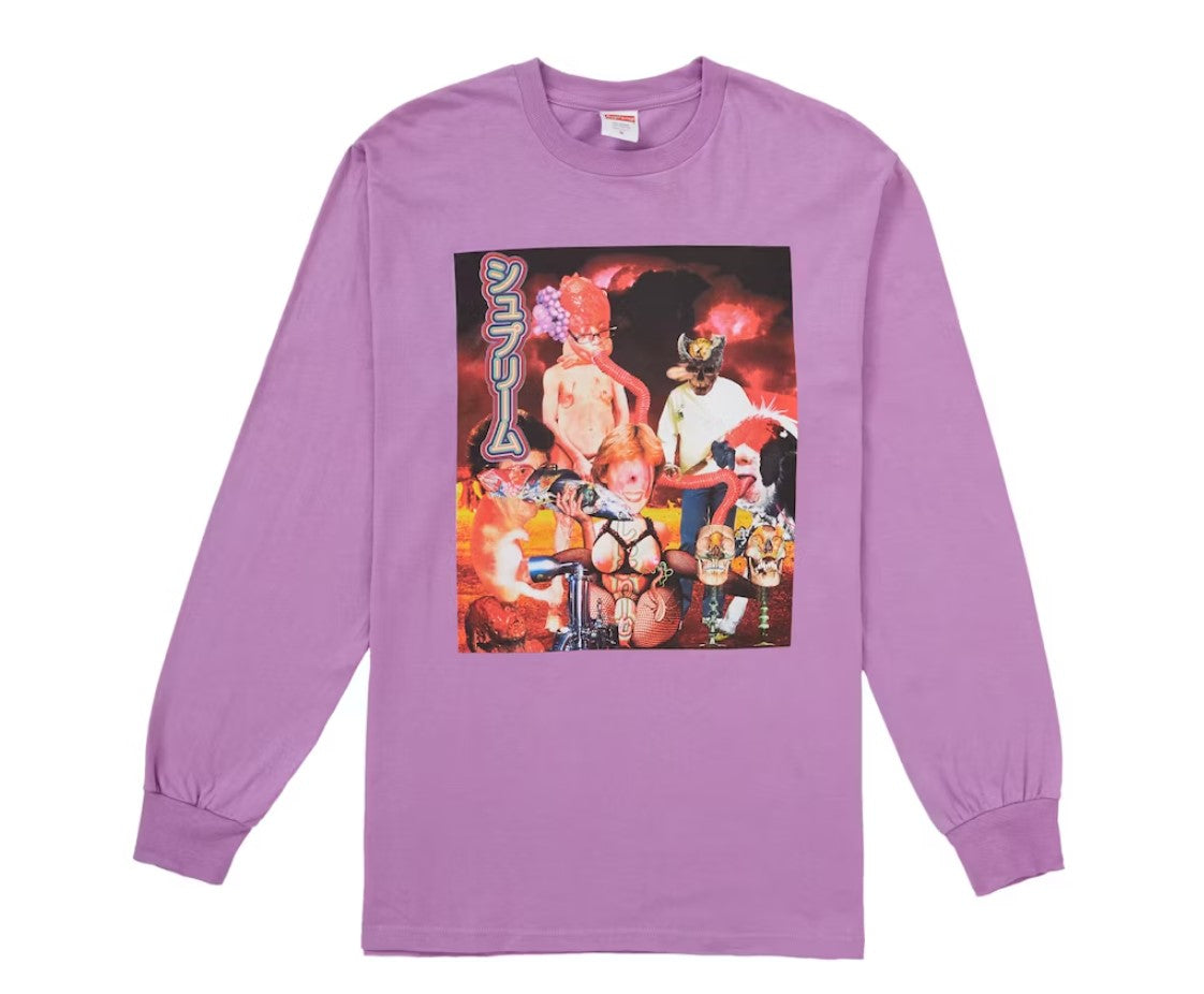 Supreme Sekintani La Norihiro L/S Tee Light Purple (WORN) – RIF LA