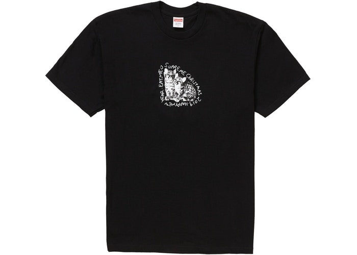 Supreme Eat Me Tee Black – RIF LA