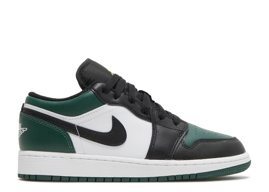 Jordan 1 Low Green Toe (GS) (WORN)