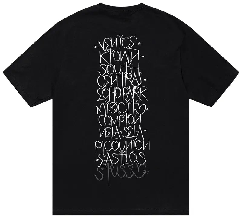 Stüssy x Born X Raised Handstyles Tee Black