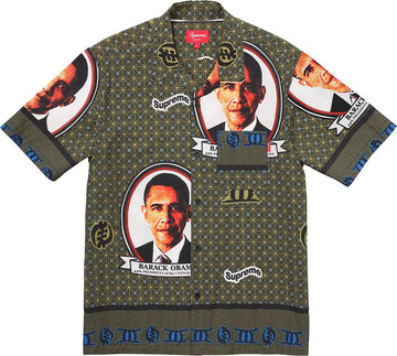 flare Obama Button Up (SS17) Green (WORN)