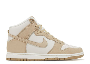 Nike Dunk High Tan Suede White (WORN)