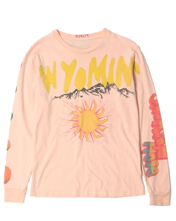 Kanye West Wyoming KKW Long Sleeve Pink (WORN)