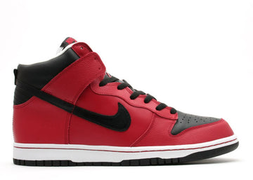 nike for Dunk High Red Black