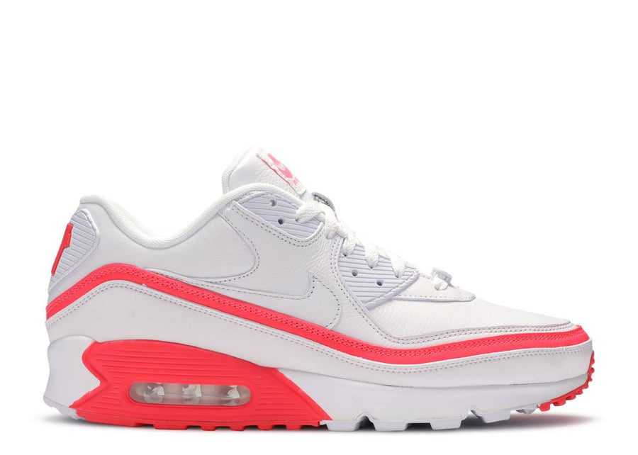 Nike Air Max 90 Undefeated White Solar Red