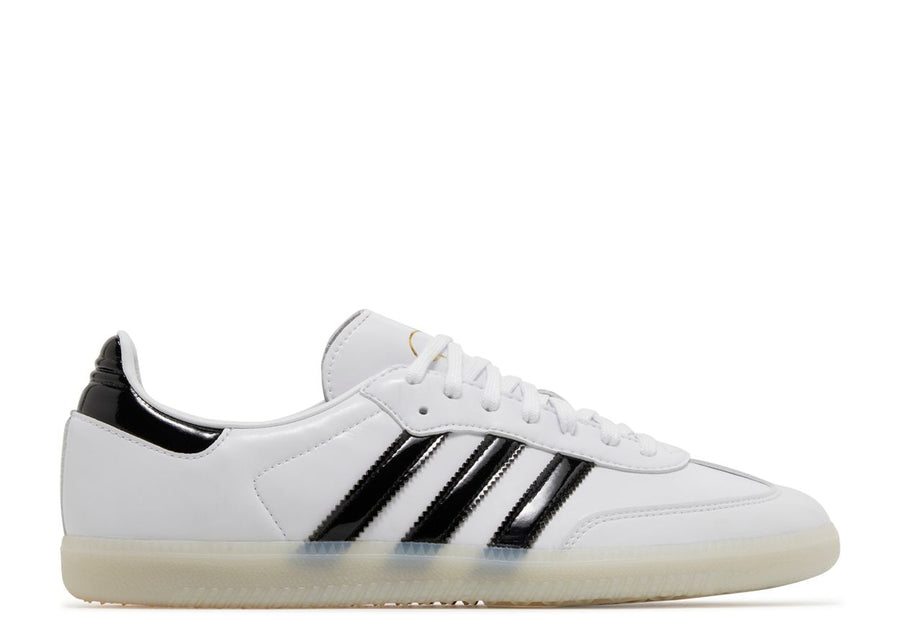 adidas Samba Jason Dill White Black Patent