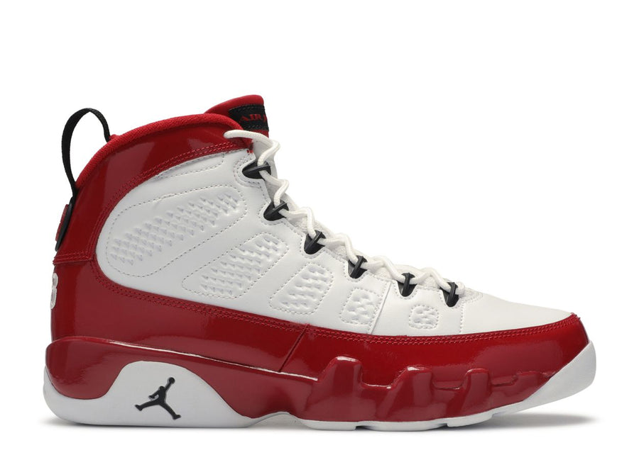 Jordan 9 Retro White Gym Red (WORN)