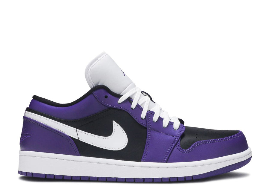 Jordan 1 Low Court Purple Black