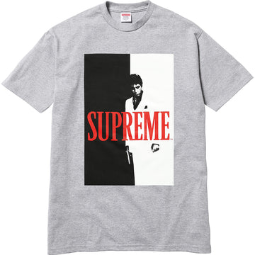 Supreme Scarface Split Tee Grey