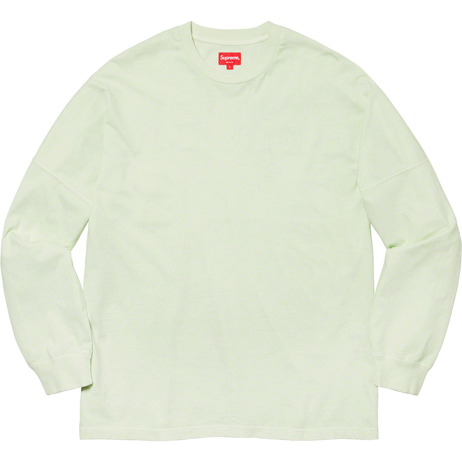 Supreme Overdyed L/S Tee Mint