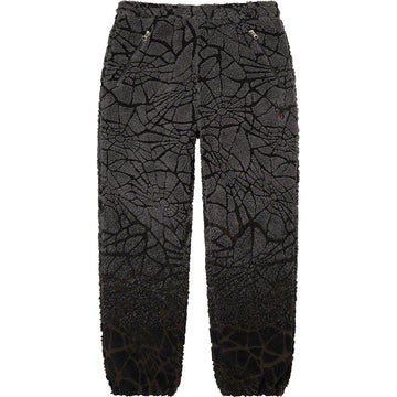 Supreme Spyder Web Polar Fleece Pant Black