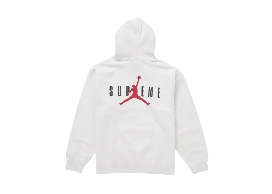 Supreme Jordan Hooded Sweatshirt (FW24) grey