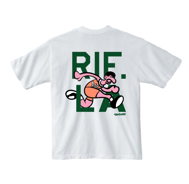 RIF LA x Van Gore Tee White