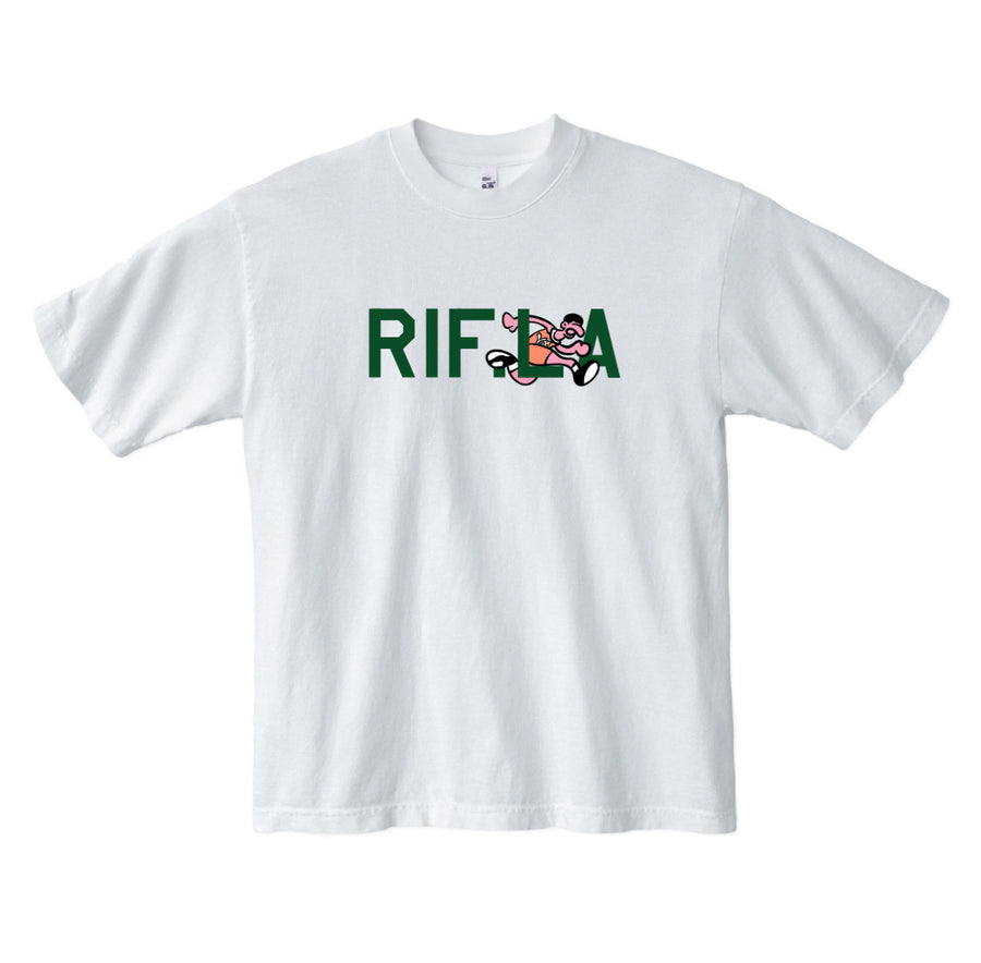 RIF LA x Van Gore Tee White