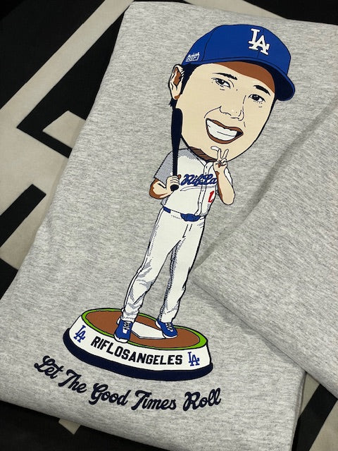 RIF LA 'Ohtani World Series' Tee Grey