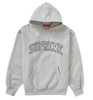 Supreme Metallic Arc Hooded Sweatshirt (SS23) Heather Grey