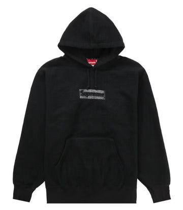 Supreme Inside Out Box Logo Hooded Sweatshirt Black