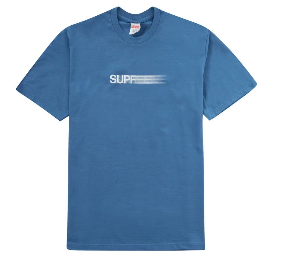 Supreme Motion Logo Tee (SS23) Faded Blue – RIF LA