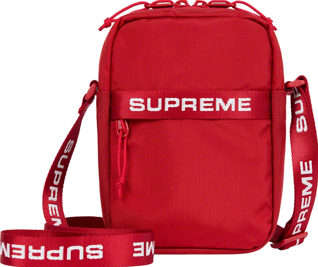 Supreme messenger discount bag red