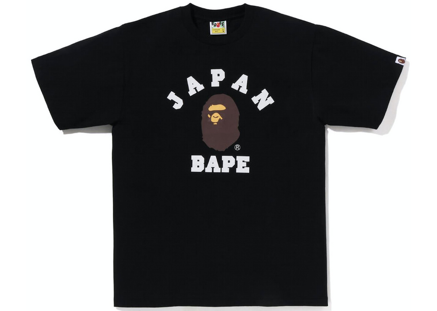 BAPE Japan College City Tee Black