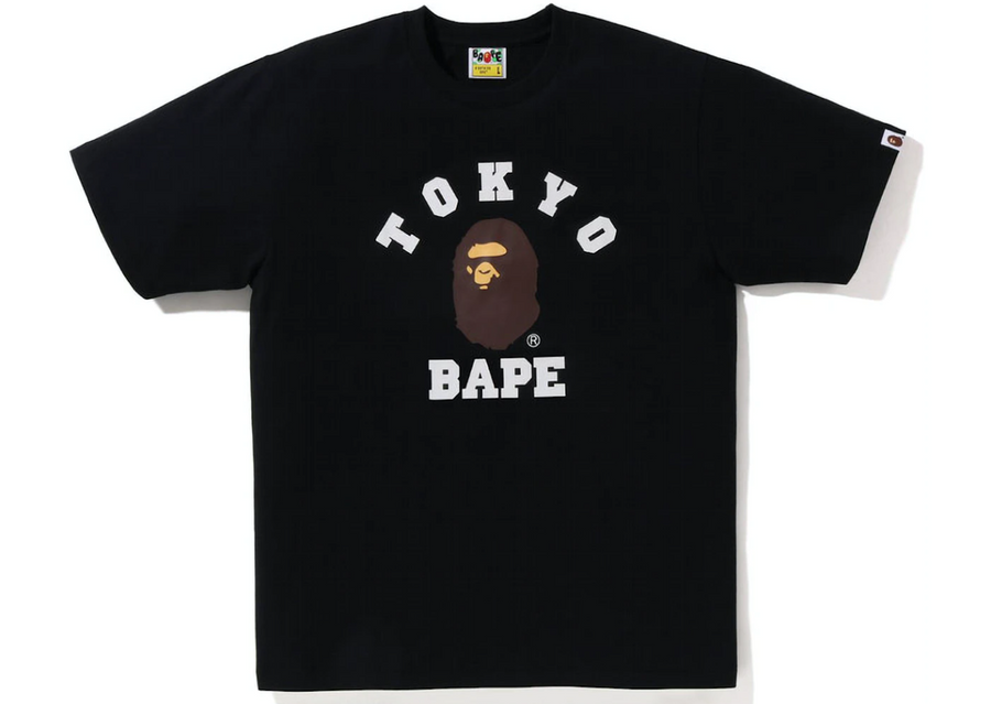 BAPE Tokyo College City Tee Black – RIF LA