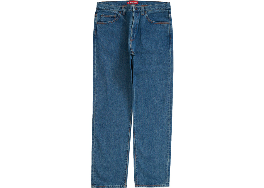 Supreme Authentic Denim Blue Jeans