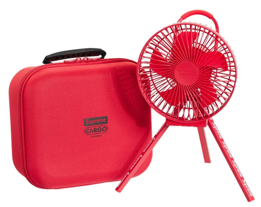 Supreme Cargo Container Electric Fan Red