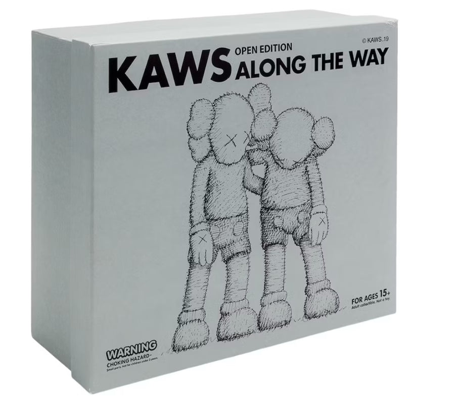 KAWS Along The Way Vinyl Figure Grey