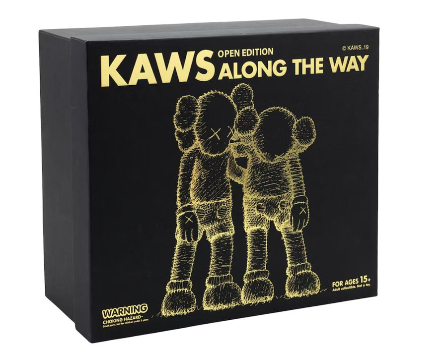 KAWS Along The Way Vinyl Figure Black