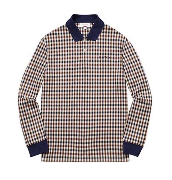 Supreme Aquascutum Club Check Polo Multi (WORN)