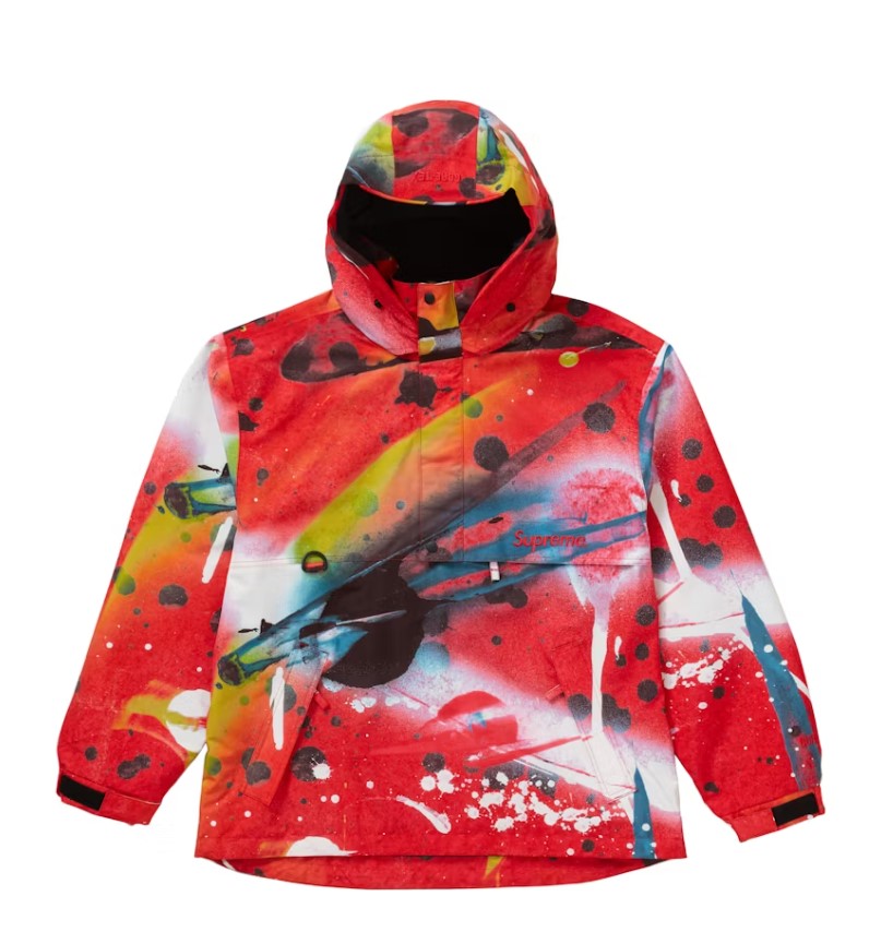 Supreme GORE-TEX Anorak Rammellzee Red