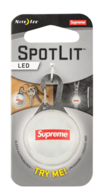 SUPREME SPOTLIT LED KEYCHAIN