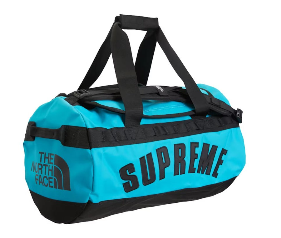 Supreme The North Face Arc Logo Small Base Camp Duffle Bag Teal – RIF LA