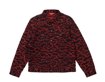 Supreme Thorn Trucker Jacket Red